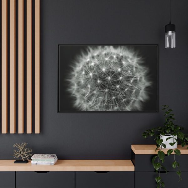 88289-244.jpg Dandelion Light Effect Framed Canvas