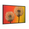 88289-245.jpg Dandelion on Yellow Background Framed Canvas