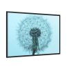 88289-250.jpg Dandelion Puffball Puff Framed Canvas