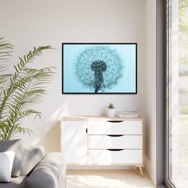 88289-253.jpg Dandelion Puffball Puff Framed Canvas