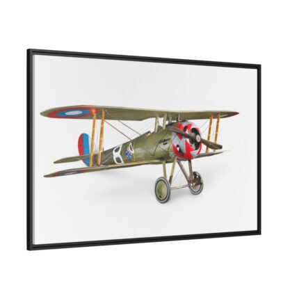Nieuport 28C.1 Vintage Airplane Framed Canvas