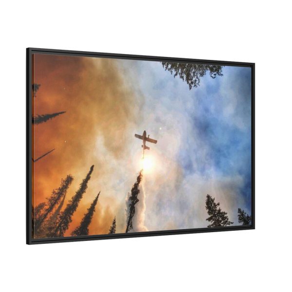 88289-275.jpg Summit Trail Fire Framed Canvas