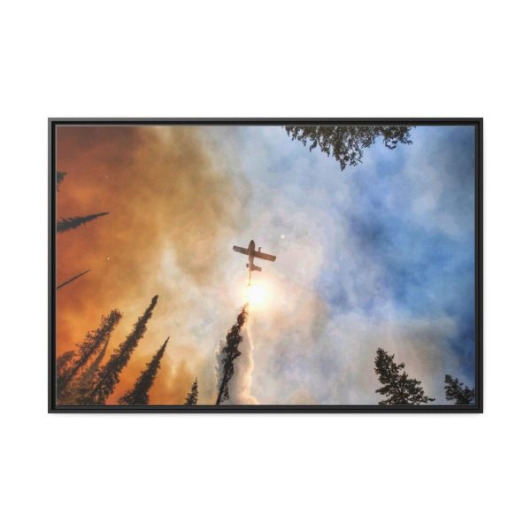 88289-276.jpg Summit Trail Fire Framed Canvas