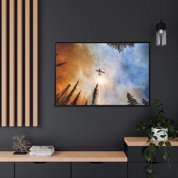 88289-279.jpg Summit Trail Fire Framed Canvas