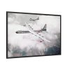 88289-285.jpg Air-to-Air View of Convair NB-36H Peacemaker Framed Canvas