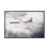 88289-286.jpg Air-to-Air View of Convair NB-36H Peacemaker Framed Canvas