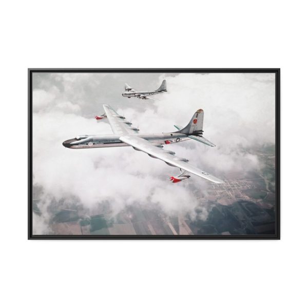 88289-286.jpg Air-to-Air View of Convair NB-36H Peacemaker Framed Canvas