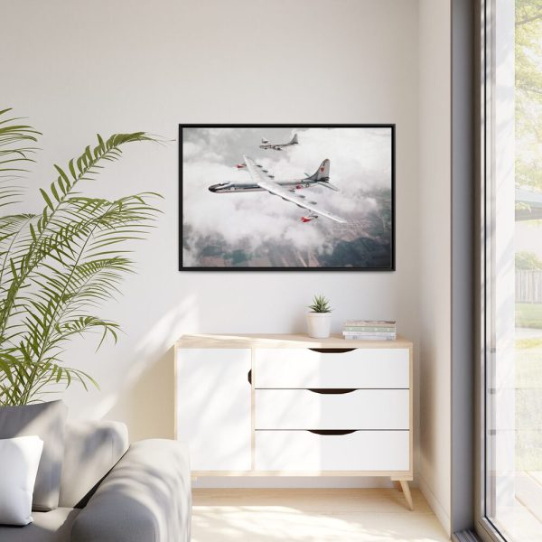 88289-288.jpg Air-to-Air View of Convair NB-36H Peacemaker Framed Canvas