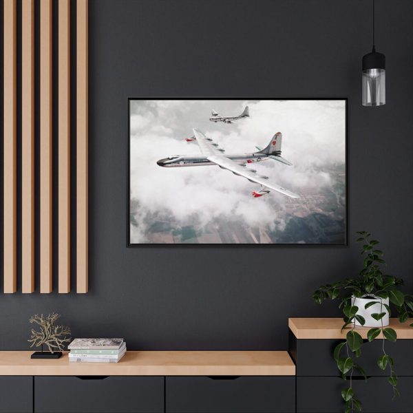 88289-289.jpg Air-to-Air View of Convair NB-36H Peacemaker Framed Canvas