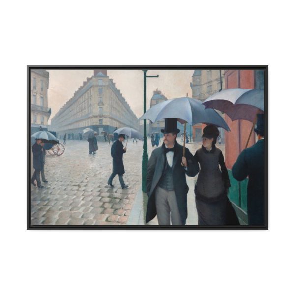 88289-31.jpg Paris Street Rainy Day Framed Canvas
