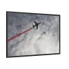 88289-315.jpg Cloud Sky and Airplane Framed Canvas