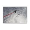 88289-316.jpg Cloud Sky and Airplane Framed Canvas
