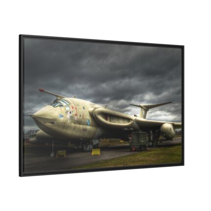Cold War Skies Framed Canvas