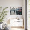 88289-33.jpg Paris Street Rainy Day Framed Canvas
