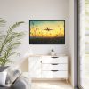 88289-338.jpg Grass, Sky, Nature, Airport Framed Canvas