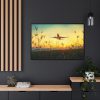 88289-339.jpg Grass, Sky, Nature, Airport Framed Canvas