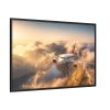 88289-340.jpg Airplane Flying Above Mountains Framed Canvas
