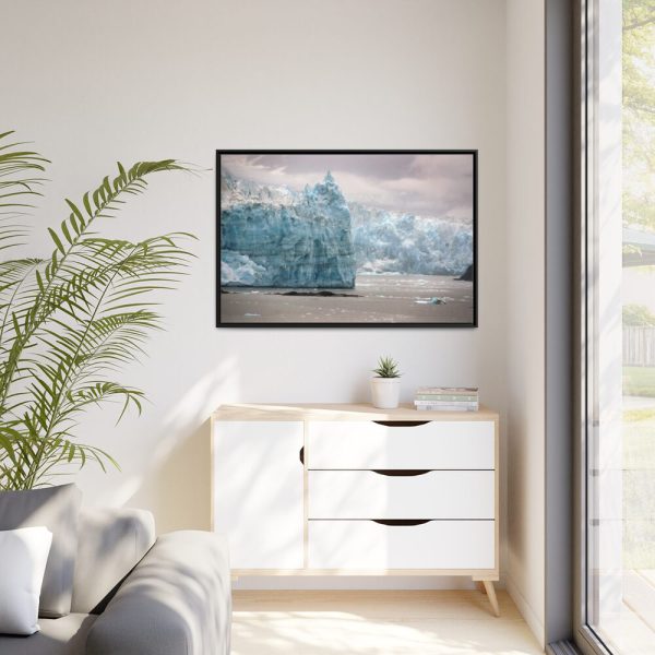 88289-368.jpg Hubbard Glacier at Alaska Framed Canvas