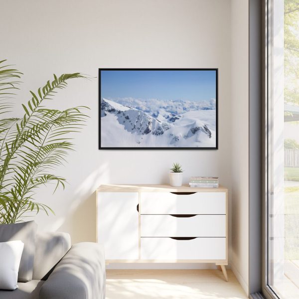88289-388.jpg Snow Sope Mountain Framed Canvas