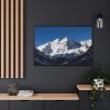Rocky Mountains Framed Canvas