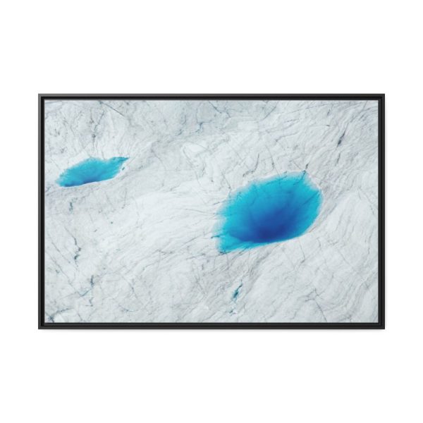 88289-416.jpg Detail of Ruth Glacier Framed Canvas