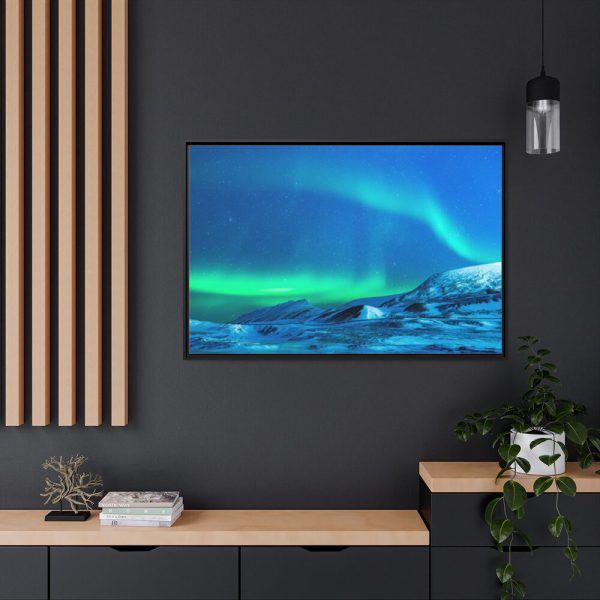 88289-424.jpg Aurora Borealis Alaska Framed Canvas