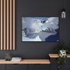 88289-429.jpg Fumarole on Mount Redoubt, Alaska Framed Canvas