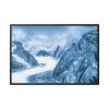 Mountain Snow Winter Alaska Framed Canvas