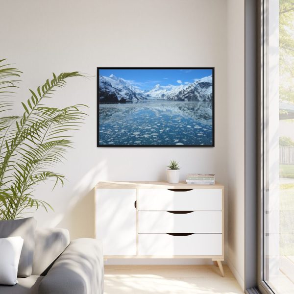 88289-438.jpg Ice in the Ocean Framed Canvas
