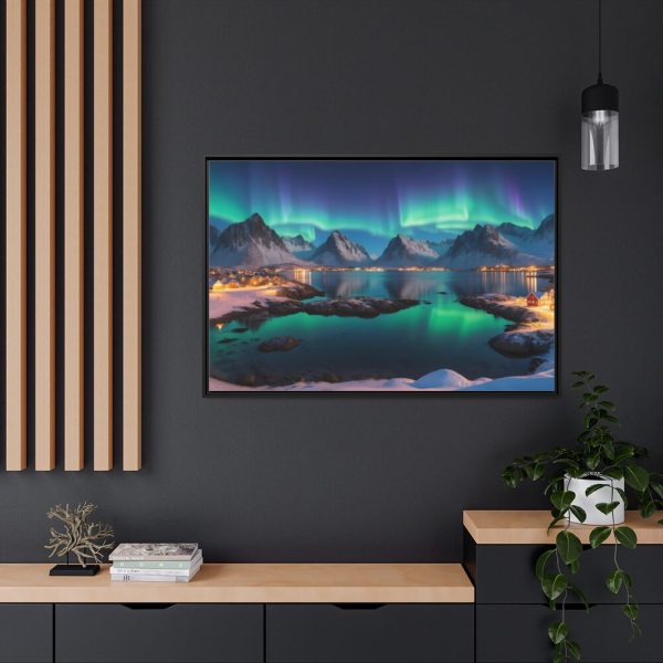 88289-449.jpg Northern Lights Framed Canvas