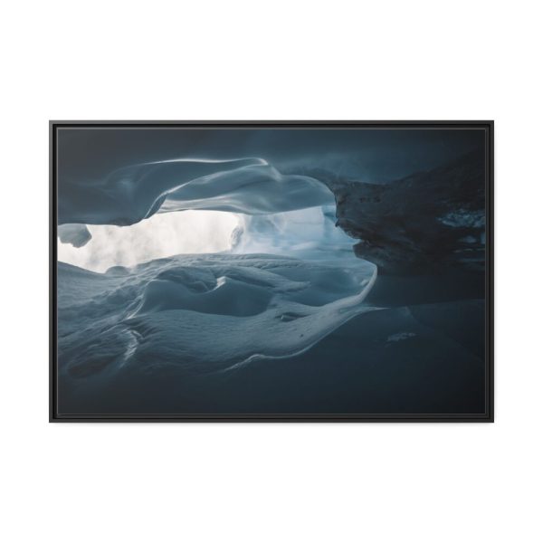 88289-466.jpg Melting Ice in Alaska Framed Canvas