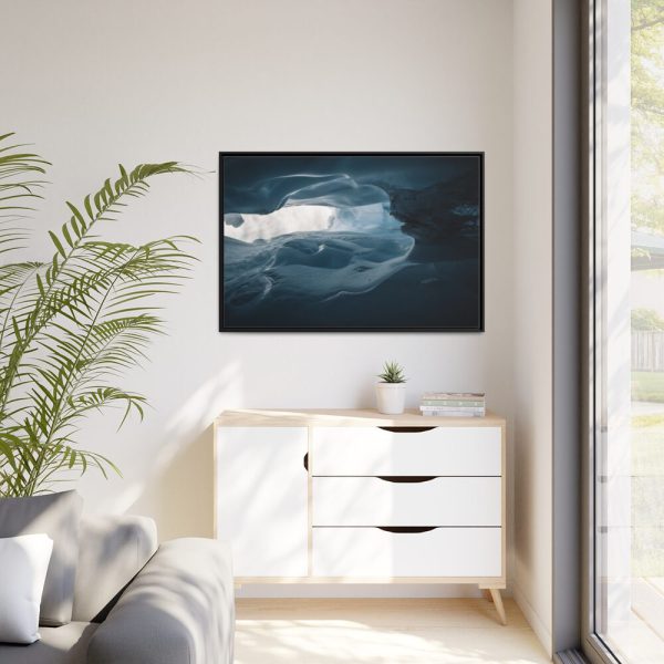 88289-468.jpg Melting Ice in Alaska Framed Canvas