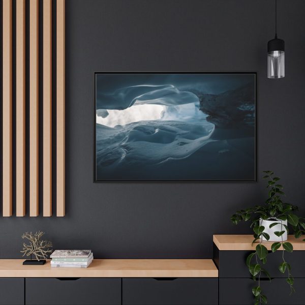 88289-469.jpg Melting Ice in Alaska Framed Canvas