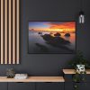 88289-474.jpg Seascape in Sunset Framed Canvas