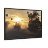 88289-475.jpg Hot Air Balloon in Sunset Framed Canvas