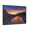 Yellowstone National Park Sunset Framed Canvas