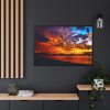 88289-534.jpg Beach Lagoon Sunset Framed Canvas