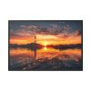 88289-546.jpg Lighthouse With a Sunset View Framed Canvas