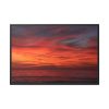 Afterglow Sky Image Framed Canvas