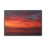 Afterglow Sky Image Framed Canvas - Image 2