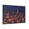 88289-60.jpg Eiffel Tower in Night Framed Canvas