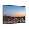 88289-70.jpg Eiffel Tower in Sunset Framed Canvas