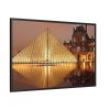 88289-75.jpg Louvre Pyramid in Paris Framed Canvas
