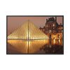 88289-76.jpg Louvre Pyramid in Paris Framed Canvas