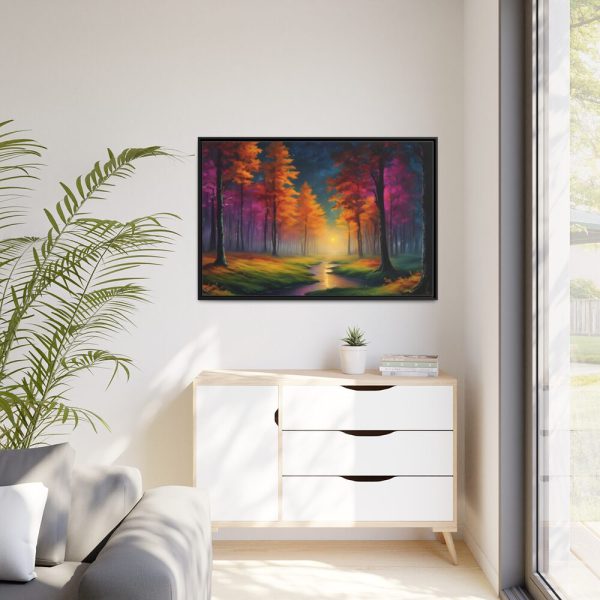88289-8.jpg Fantasy Autumn Forest Framed Canvas