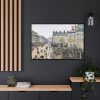 French Theater Square, Paris Framed Canvas