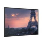 Eiffel Tower in France Framed Canvas