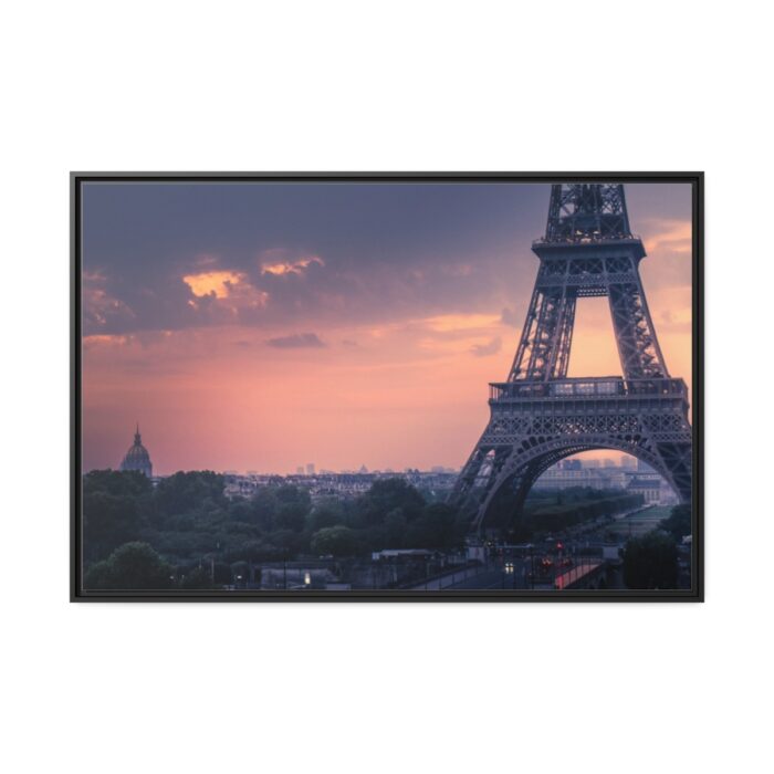 Eiffel Tower in France Framed Canvas - Image 2