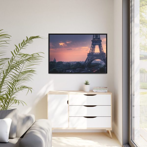 88289-88.jpg Eiffel Tower in France Framed Canvas