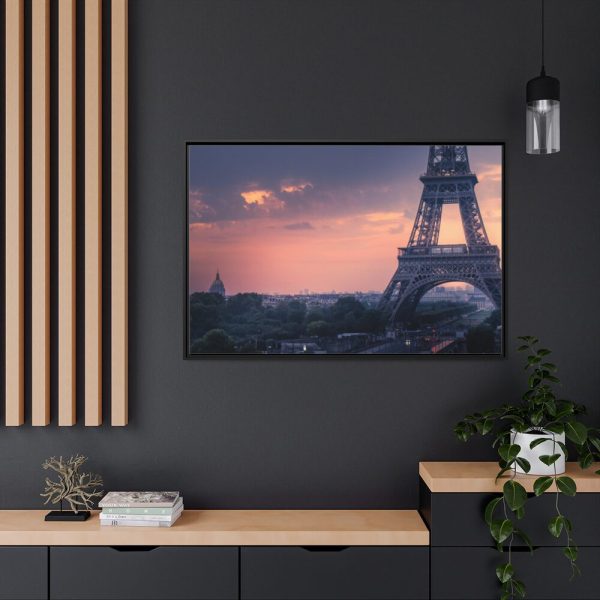 88289-89.jpg Eiffel Tower in France Framed Canvas